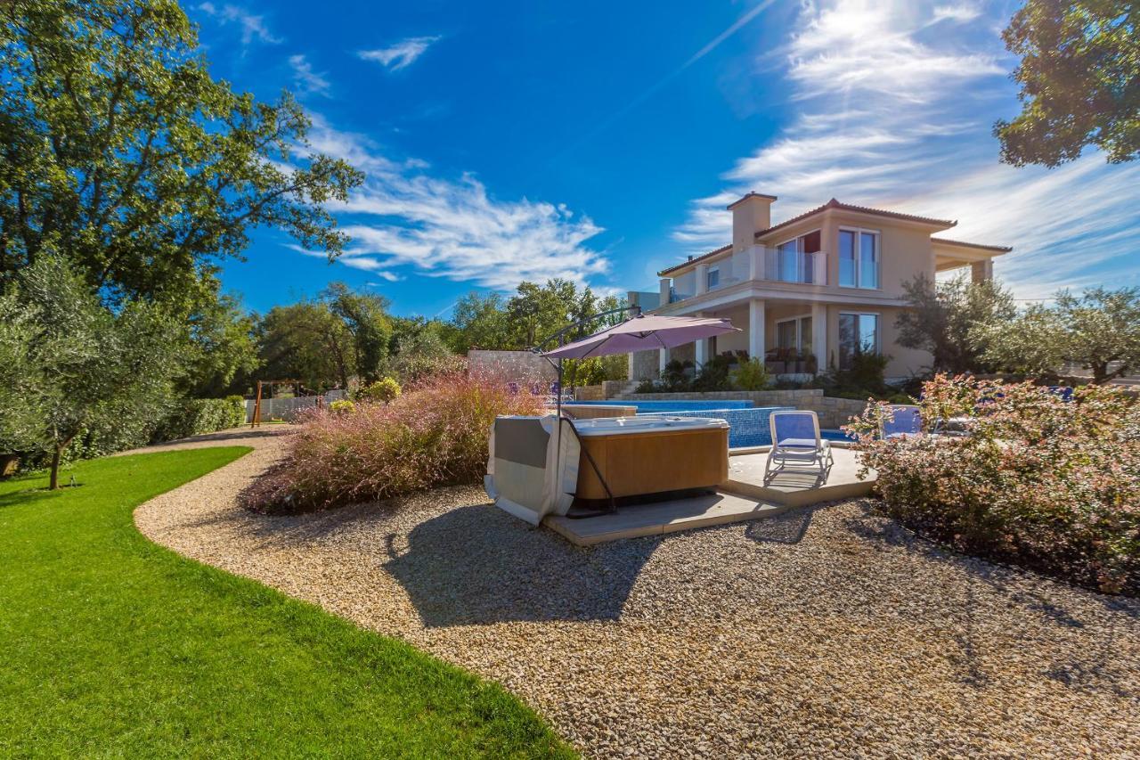 Villa Roko Малинска Экстерьер фото