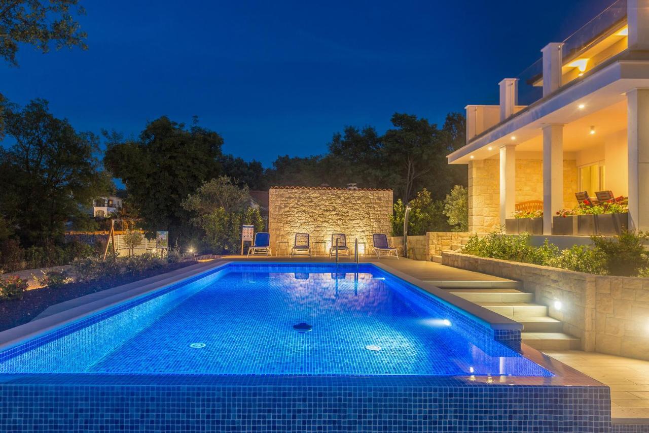 Villa Roko Малинска Экстерьер фото